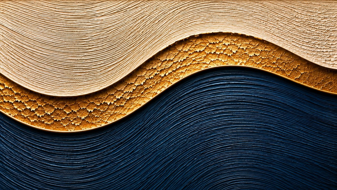 Armonía Profunda, obra en relieve de la Colección Origen